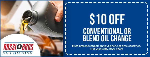 Conventional or Blend Oil Change Special